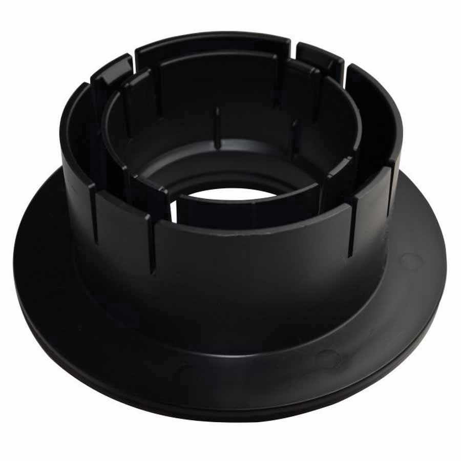 NDS Locking Outlet, Black Styrene Universal | 1243