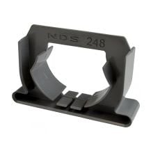 Channel Coupling, 4" Gray PVC