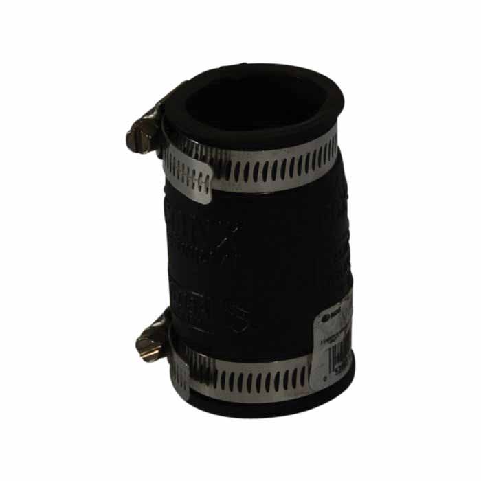Flexible Coupling, 1-1/4"PVC Black