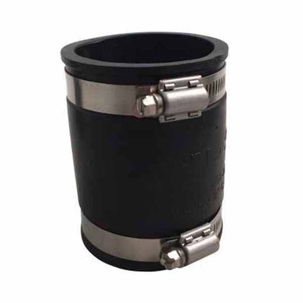 Flexible Coupling, 2"PVC Black