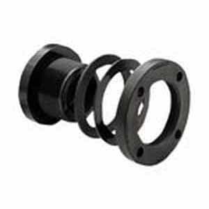 Polypropylene Bulkhead Fitting 4 in. FNPT Double | 62171