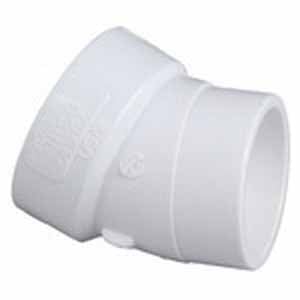 DWV-PVC 22-1/2 STREET ELBOW SPXS 4"