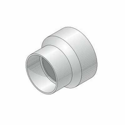 Plastic Trends Reducer Coupling, Hub PVC P Series Sdr-35 Concentric Solvent Weld | 6P07