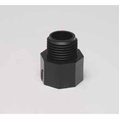 Sch. 40 Black PVC Extension Marlex 1/2 in. FIPT x MIPT Riser | 434006