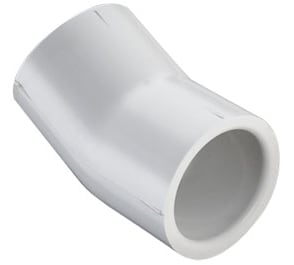 Sch. 40 PVC Elbow 3/4" Socket 22-1/2 Degree Standard | 416007