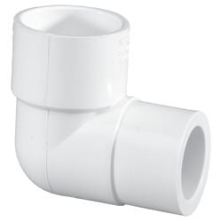 1" x 1/2" 90 Elbow PVC Sch. 40 Slip | 406-130