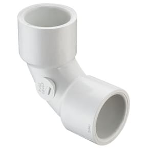 2-1/2" 90 Sweep Elbow PVC Sch. 40 Slip | 406-025S