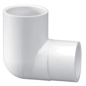 Sch. 40 PVC Street Elbow 3" Spigot x Slip | 409-030