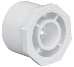 4" x 2" Bushing PVC Sch. 40 Spigot x Socket | 437-420