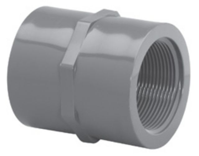 1/2" Coupling PVC Sch. 40 FPT | 430-005-45