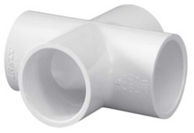 2" Cross PVC Sch. 40 Slip | 420-020