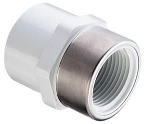 Sch. 40 PVC Reducing Adapter 1" Socket x SR FIPT Special Reinforced Standard | 435010SR