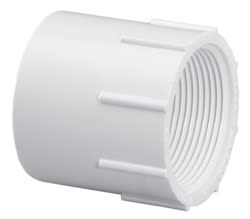 5" Adapter PVC Sch. 40 Slip x FPT | 435-050