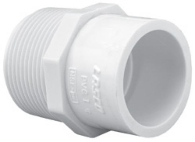 1-1/2" x 2" Adapter PVC Sch. 40 MPT x Slip | 436-213