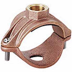 Saddle Tee, 3/4" x 1/2"Threaded B509 C85710 Brass
