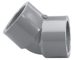 4" 45 Elbow PVC Sch. 80 Slip | 817-040
