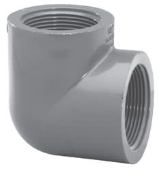 1" 90 Elbow PVC Sch. 80 FPT | 808-010