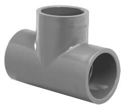 4" Tee PVC Sch. 80 Slip | 801-040