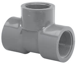 1" Tee PVC Sch. 80 FPT | 805-010