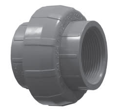 1-1/2" Union PVC Sch. 80 FPT x FPT | 898-015