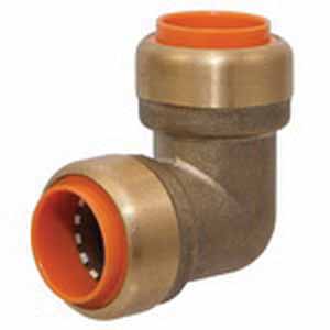 Elbow, 1/2"Push Brass P707 Series 90 Degrees