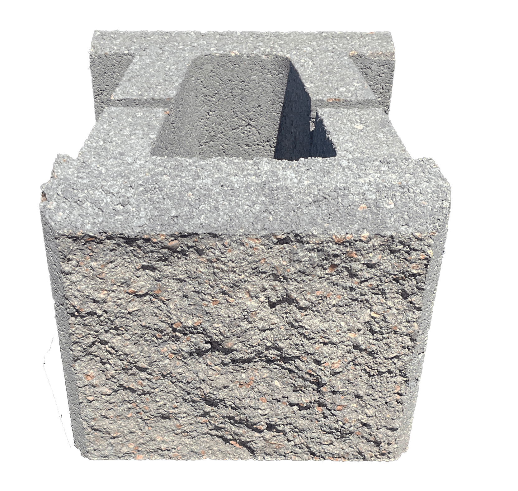 Basalite Building Products Block, 8" x 10" x 8-1/2" Jumbo Junior AB Collection | 100004928