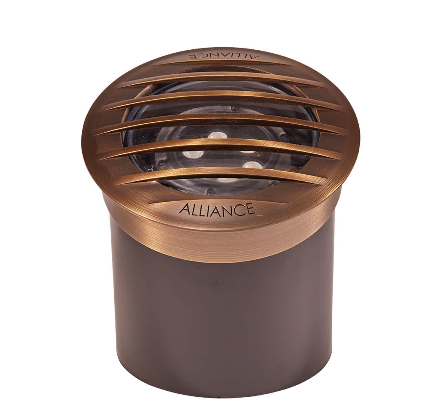 Alliance Outdoor Lighting In-Ground Well Light with Grate, 8W PAR36 2800K LED CGWL01 Series | AOLCGWL01LED8W