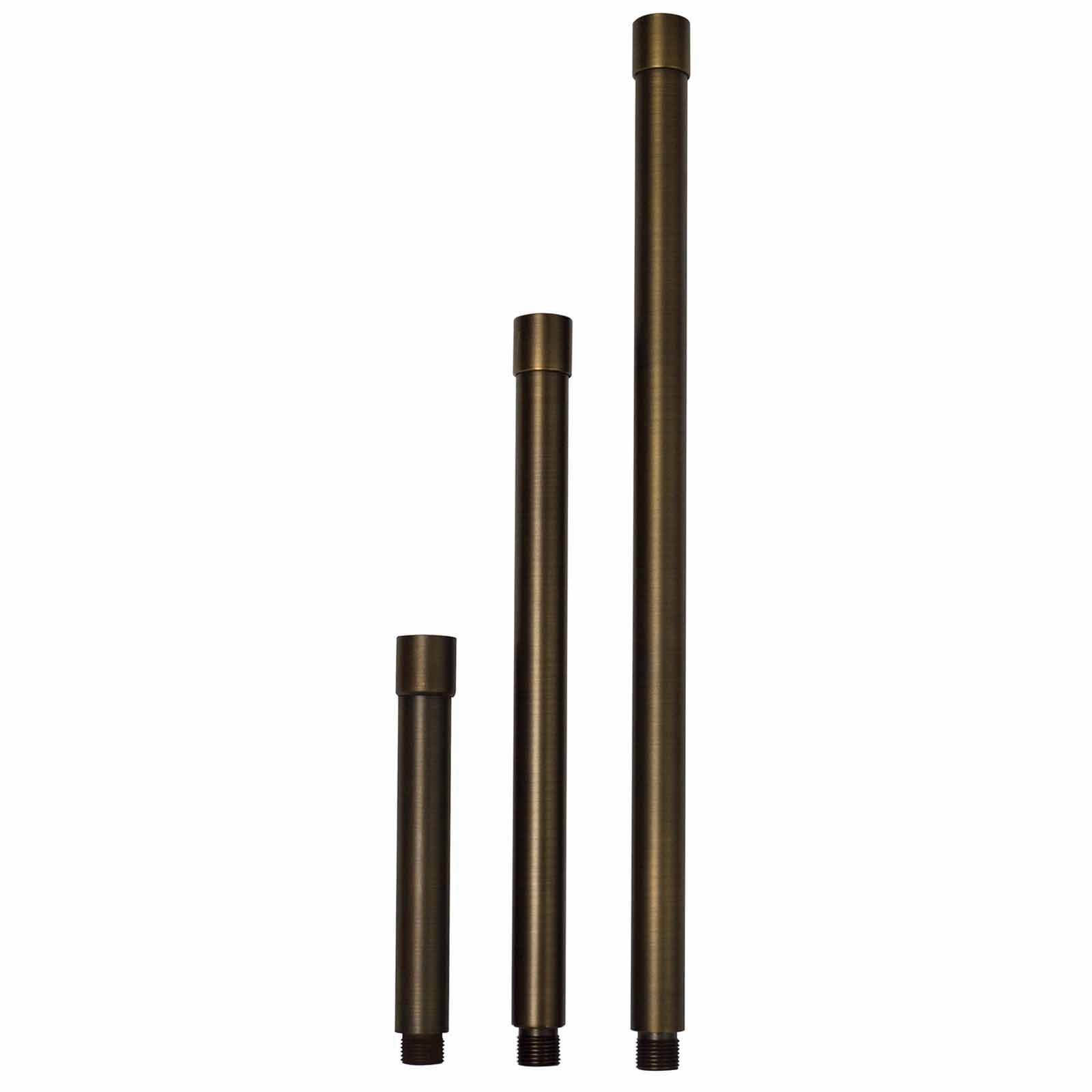 Alliance Outdoor Lighting Riser Aged Brass For CGBL01 Directional Up Light 18" | AOLRISER18