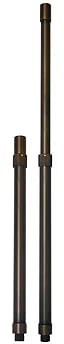 Alliance Outdoor Lighting Riser, Aged Brass Adjustable For FL100 FL50 Flood Lights 16" to 28.75" | RISERADJ