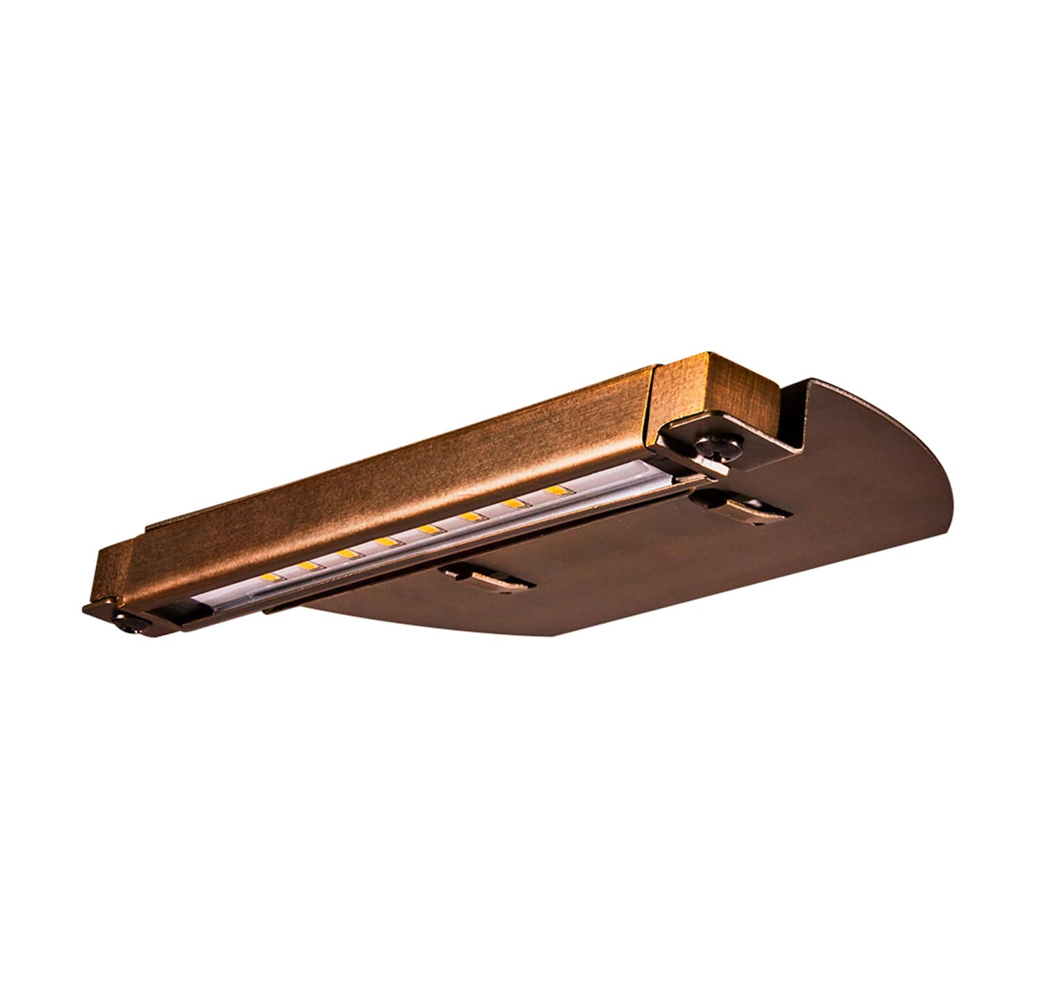 Alliance Outdoor Lighting Step/Edge Light, 27W 2700K Integrated Led Aged Brass | SL75-LED