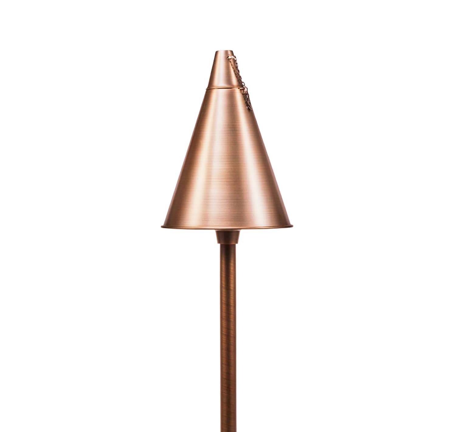 Alliance Lighting Area Light Tiki Hat, Integrated LED Cast Aluminum 8" x11" | TIKI