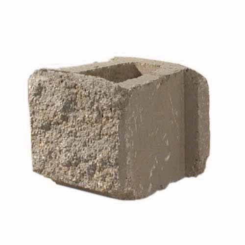 Palermo Block, 8" x 9-1/2" x 9" Gray AB Europa