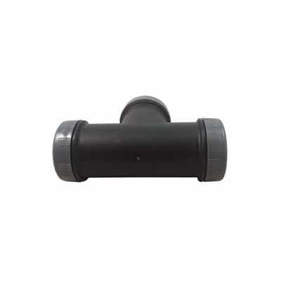 NDS Tee, 3/4"Compression Gray 21D1 Series | CT 900