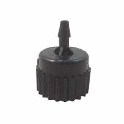 Shrub Adapter, 1/2" x 1/4"FIPT x Barb Black 21D1 Series