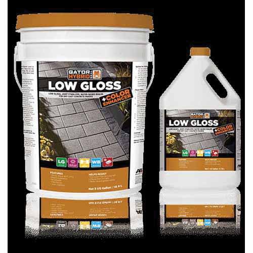Alliance Designer Sealer, Gator Hybrid Series Low Gloss + Color Enhancer, 5-Gallon | ALLGATORHYBRID41