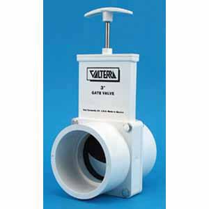 American Granby Gate Valve, Slip Lead-Free PVC 50 psi VSGV Series 3-Piece 3" | AMGSGV300SL
