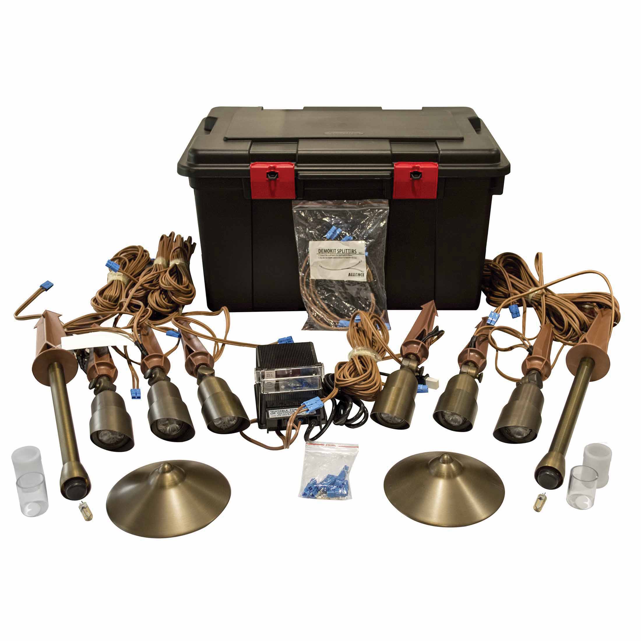 Alliance Lighting Demo Kit with Storage Case | AOLDEMOKIT8