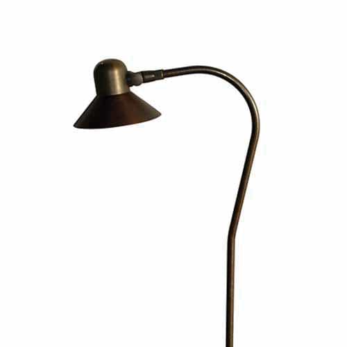 Alliance Lighting PL100 Series Path Light, 3W Bi-Pin G4 LED Aged Brass | PL100-LED