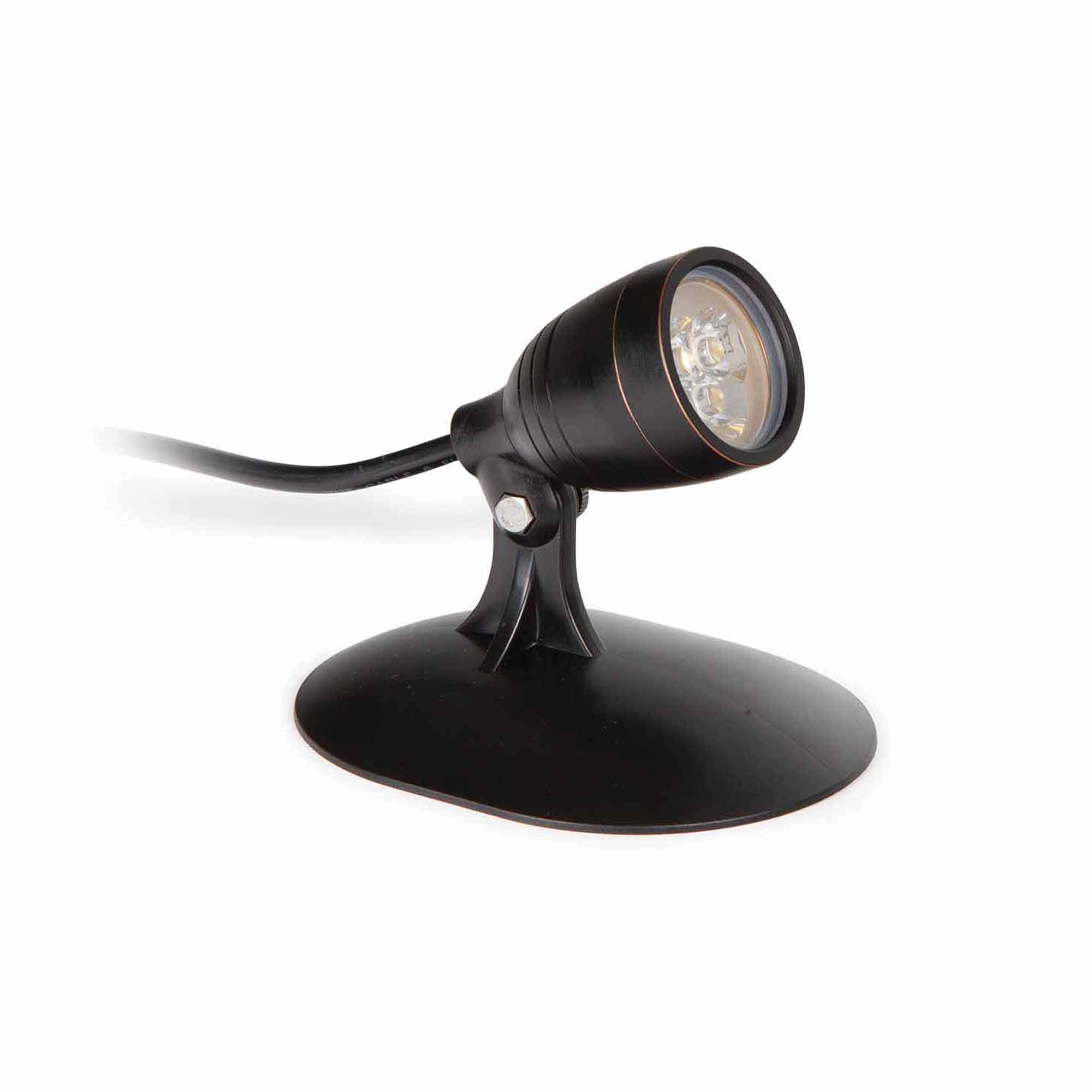 Spot Light, 4 W LED Oil Rubbed Bronze Solid Brass Color Changing Compact