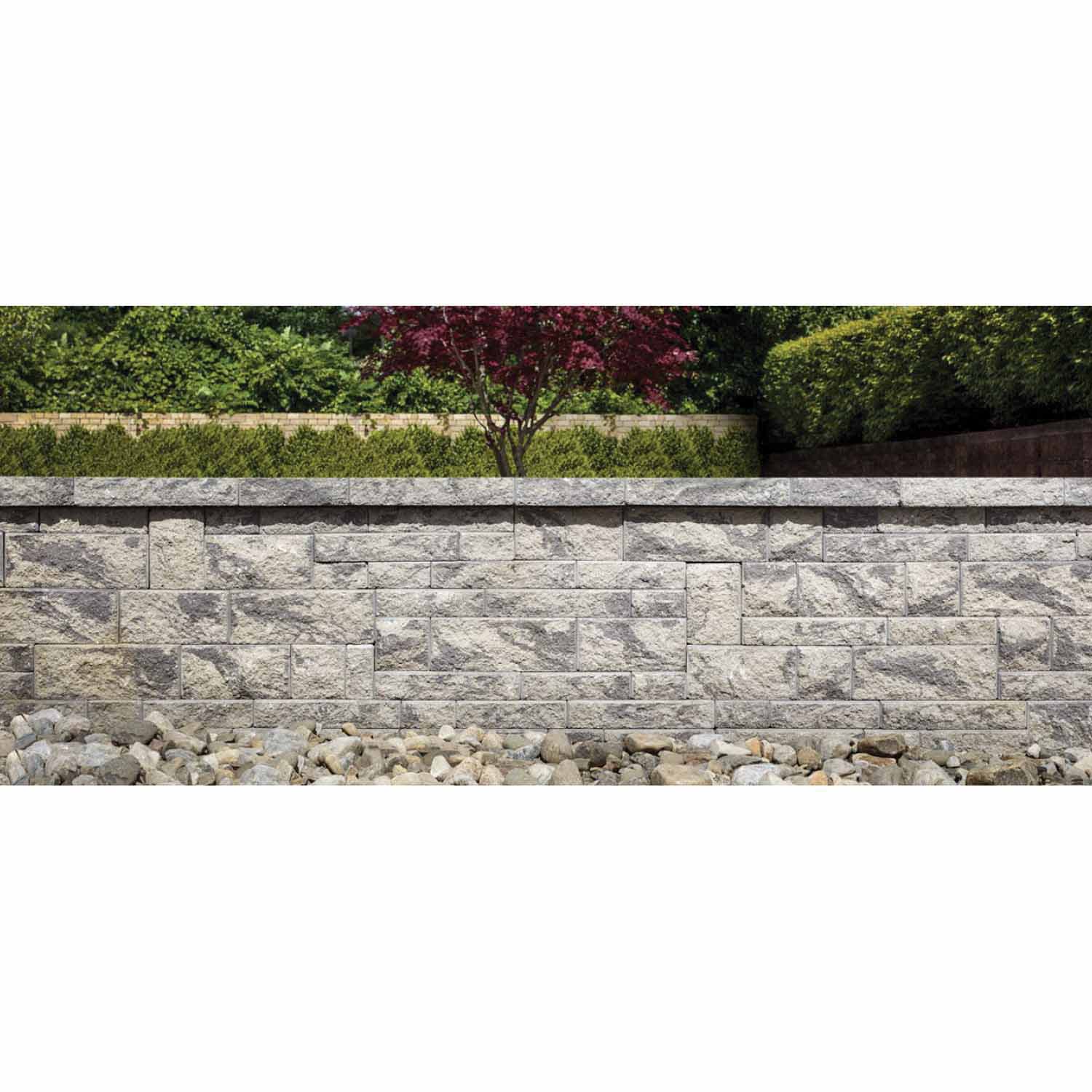 Retaining Wall, 6" Rio System Anchor Brookshire Heritage