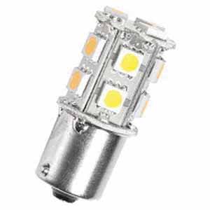 Lamp, 1.5 W Ba15s Single Contact Bayonet JC10 82 150 Lumens Initial 3000K LED Traditional Omni-Directional