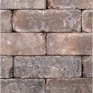 Retaining Wall, 12" x 8" x 4" Rectangular Minnesota River Strassen