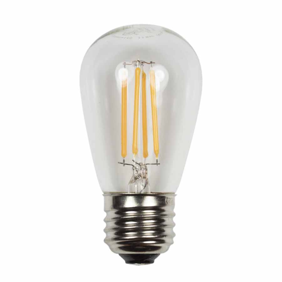 Lamp, 3.5 W S14 Sign 95 245 Lumens 2700K LED Low Voltage Edge Filament Omni-Directional