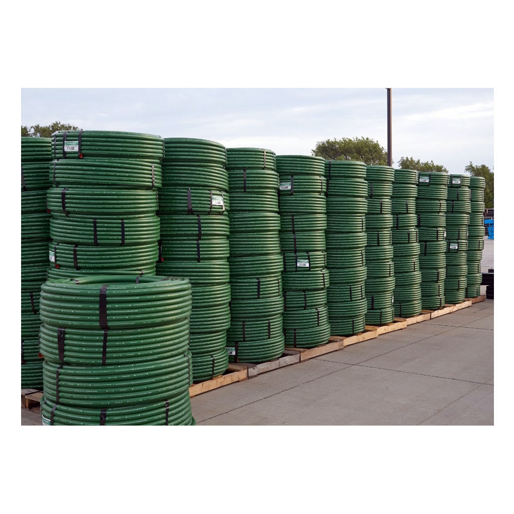 Flexible HDPE Poly Pipe 1-1/4" x 300' 100 psi Green