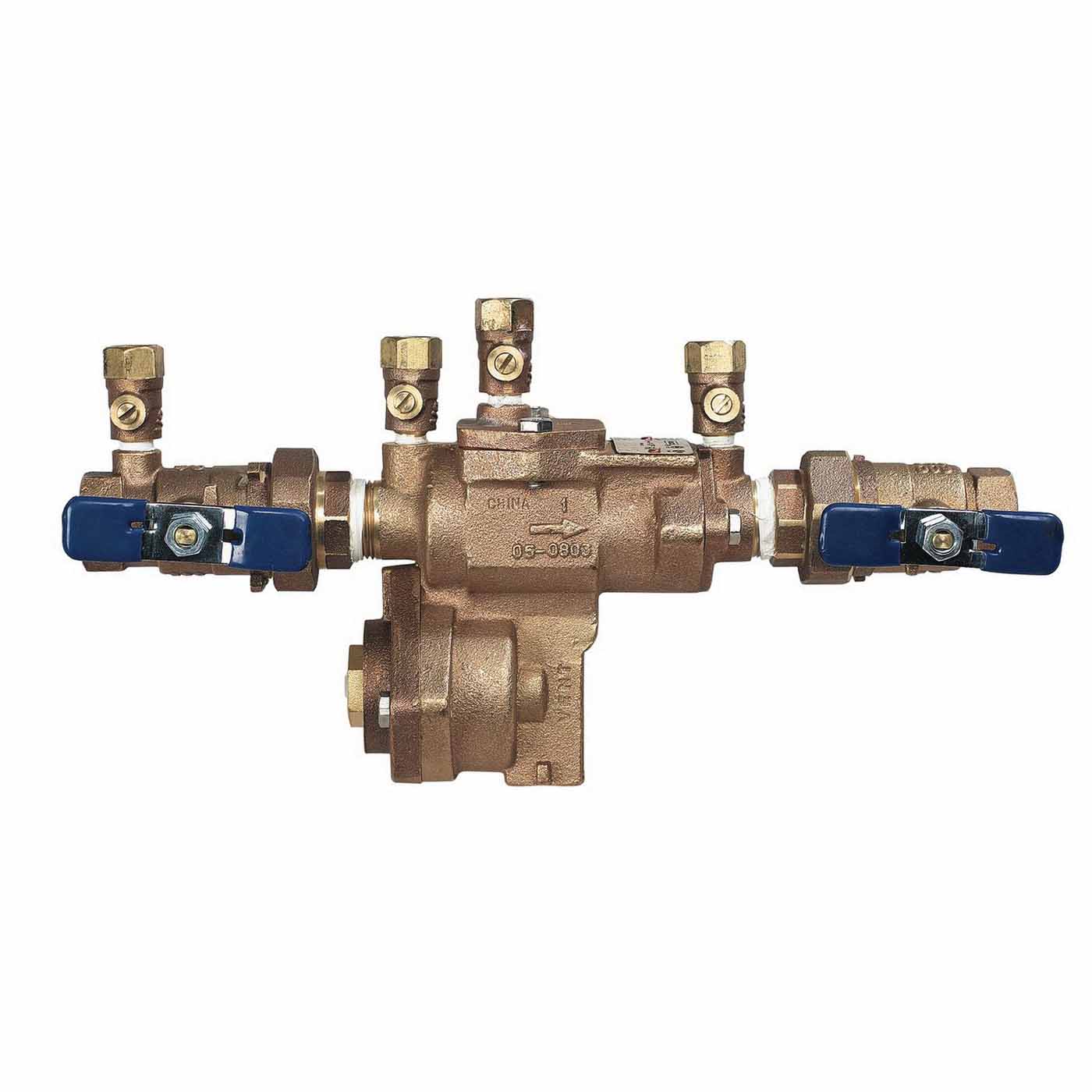 Pressure Zone Assembly, 2" NPT x NPT Lead Bronze 175 psi 860-QT RP Series Small Diameter Reduced