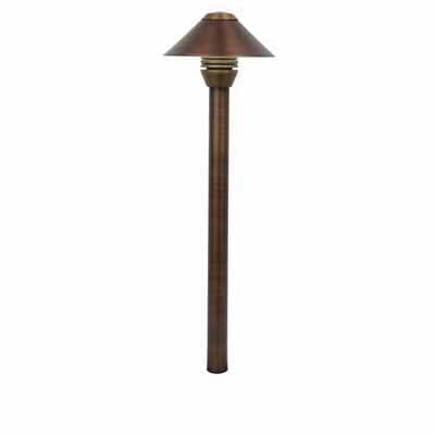 Path Light, 2 W 2700K/4500K/5200K Integrated LED Copper/Brass Zoning
