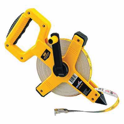 Tape Measure, 100' Fiberglass Surveyor's