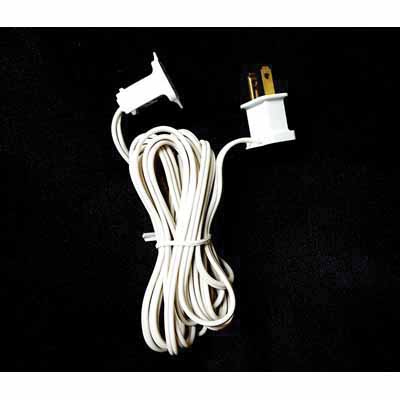 12' White Jumper Cord