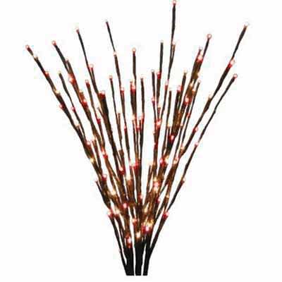 LED Light Burst, 36" Red Warm White Low Voltage Combination