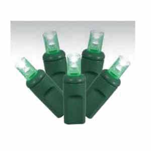 LED Light Set, 2.4 W per Set 26' Green Commercial Grade